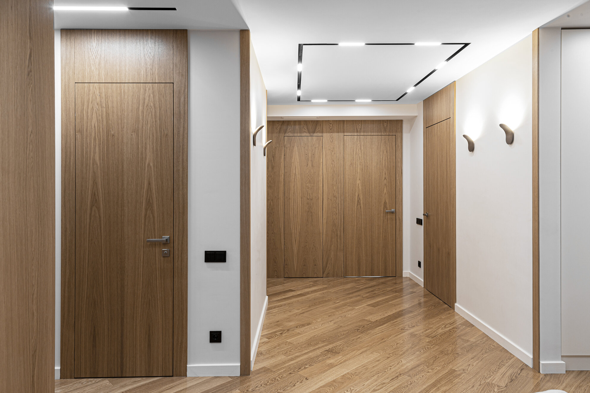 Проект квартиры гостиная вид 3