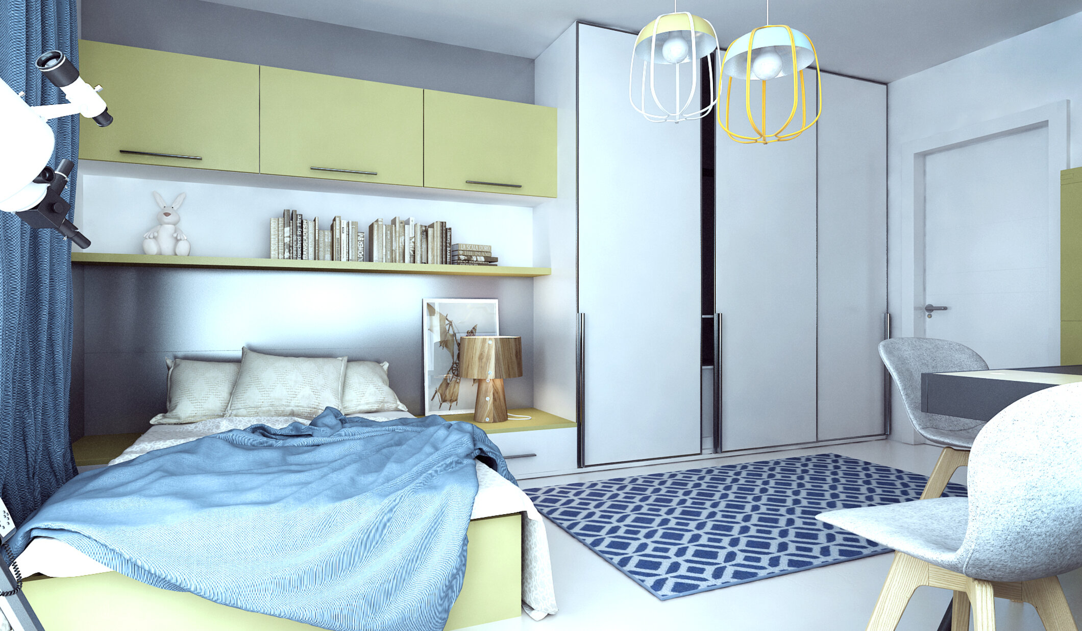 спальня для подростка