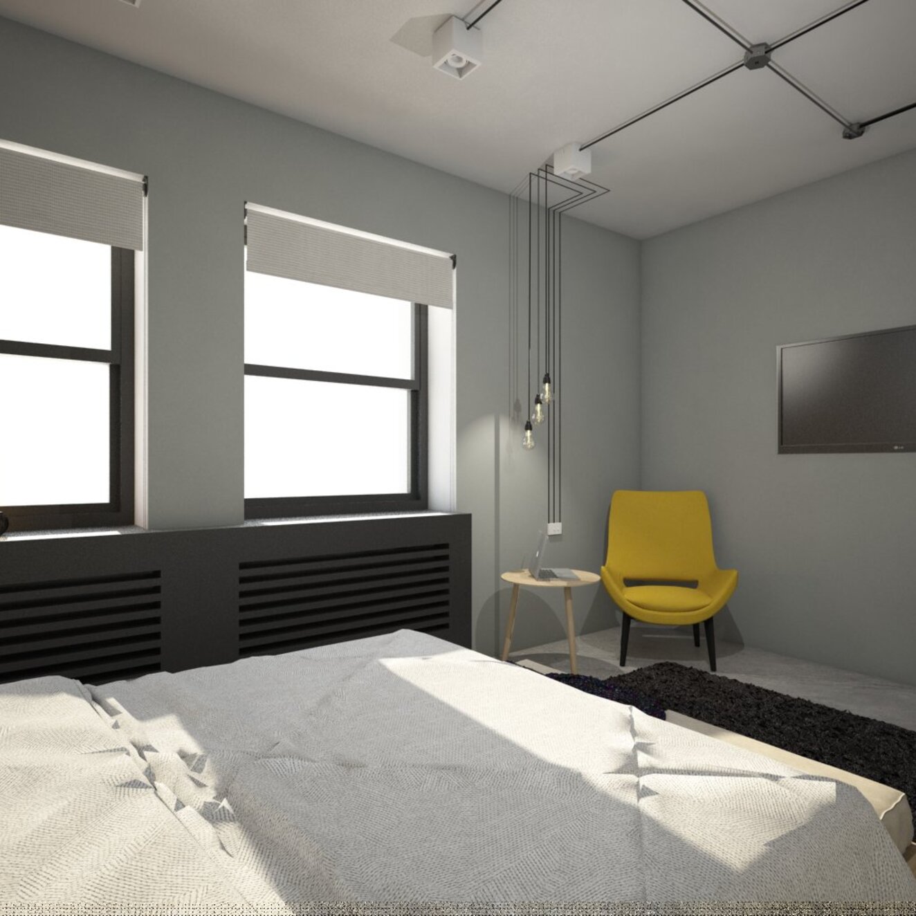 Проект гостиницы спальня вид 2