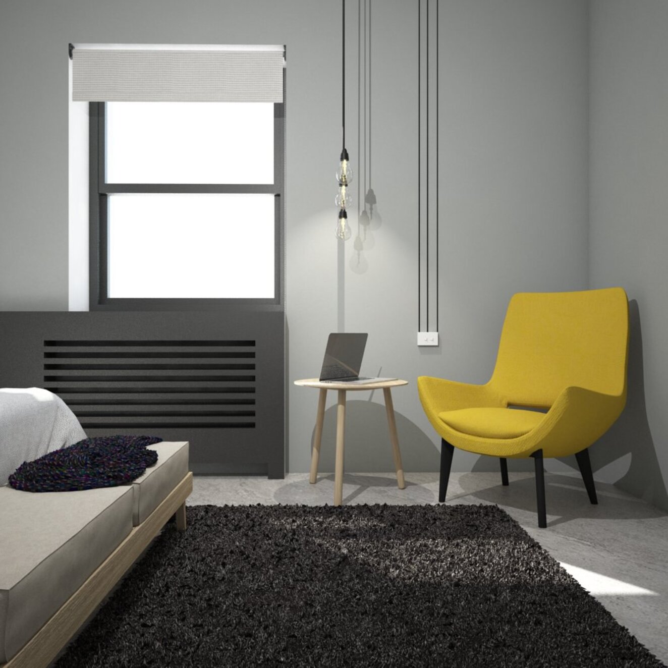 Проект гостиницы спальня вид 4