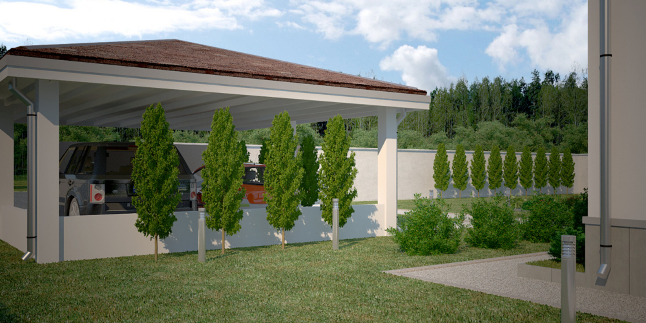 Дом современная классика