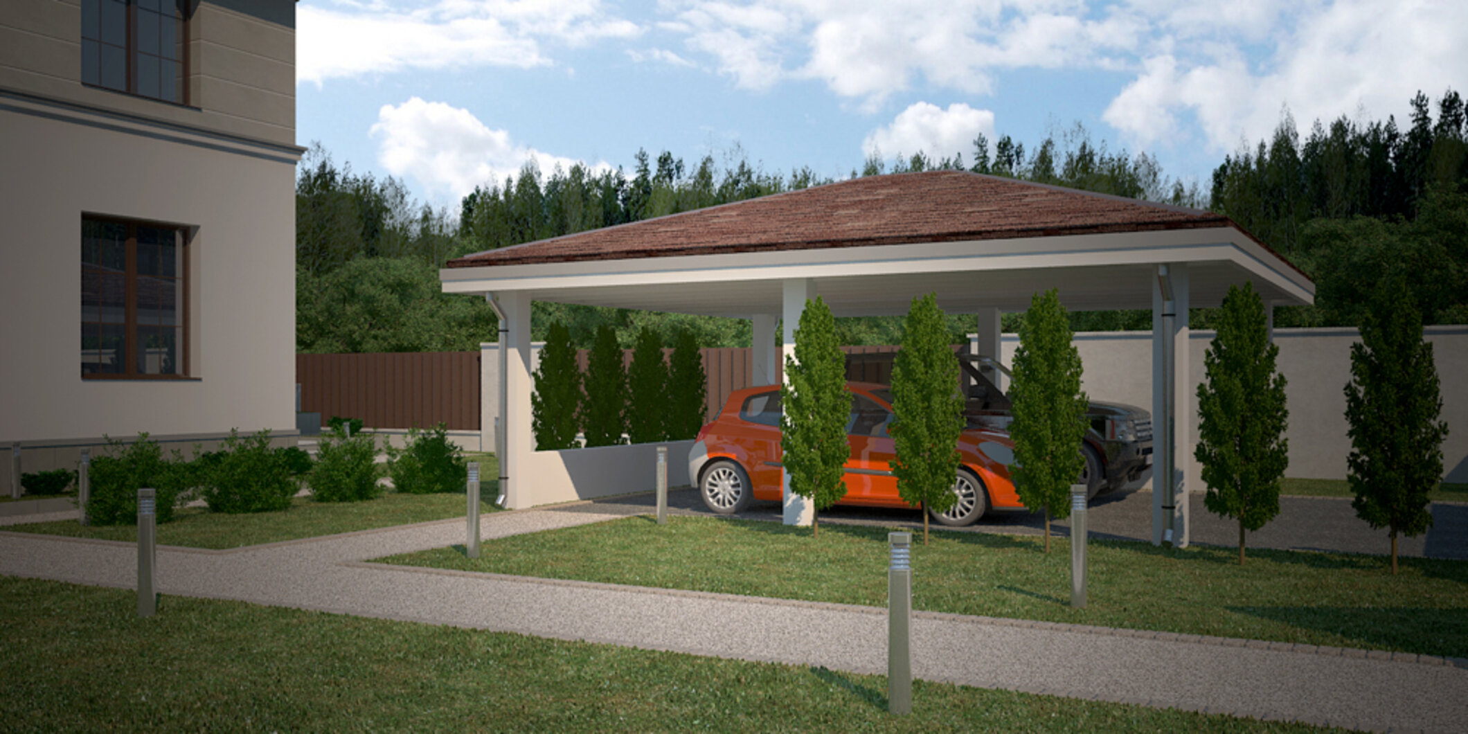 Двухэтажный дом