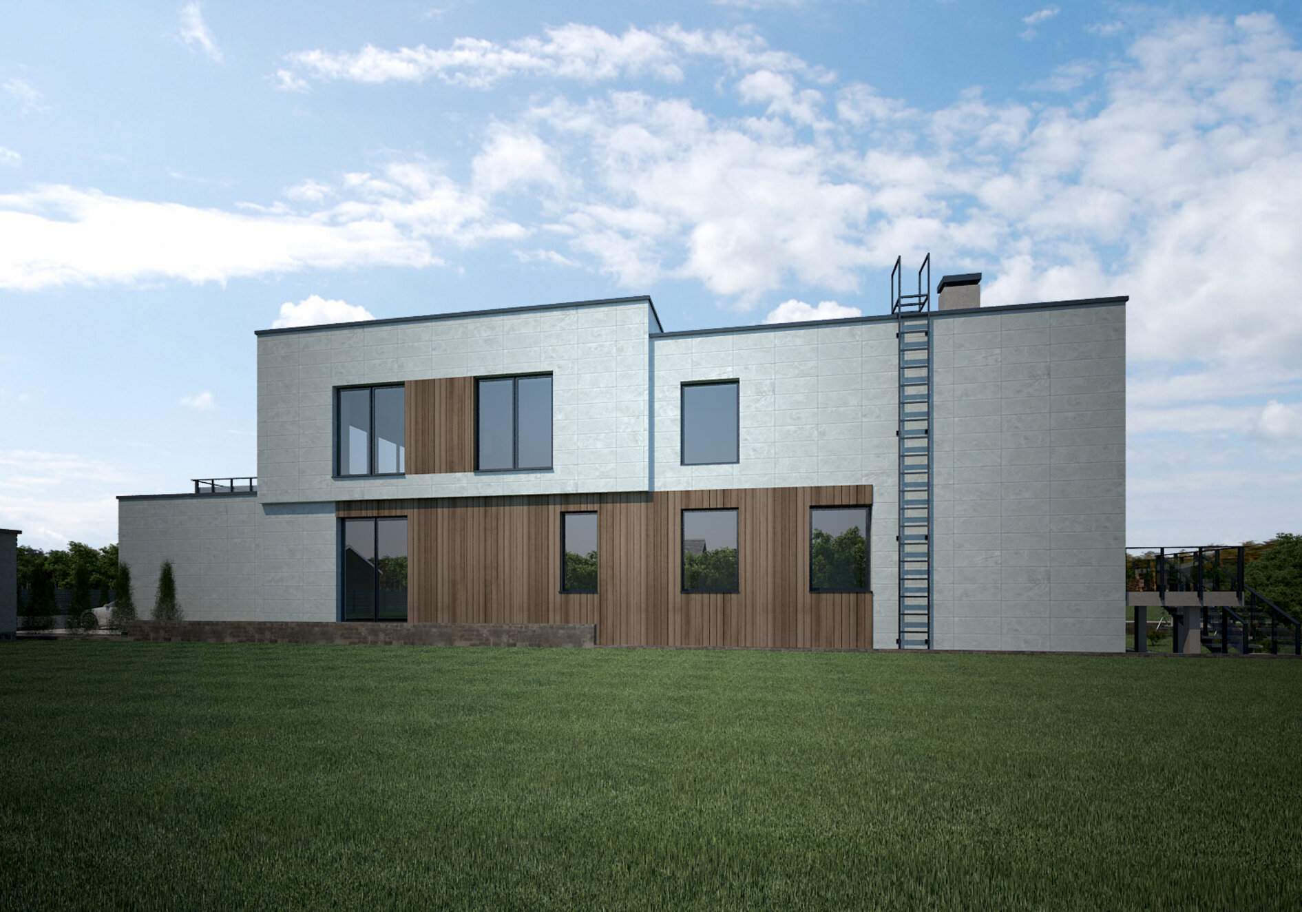 Городской дом для молодой семьи