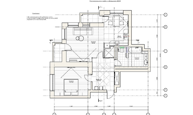 Разработка строительных чертежей
